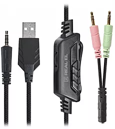 Навушники REAL-EL GDX-7620 Black - мініатюра 8 Навушники REAL-EL GDX-7620 Black - мініатюра 8