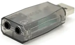 Внешняя звуковая карта EasyLife USB-sound card 3D чёрный (YT-SC-5.1) - фото Внешняя звуковая карта EasyLife USB-sound card 3D чёрный (YT-SC-5.1)
