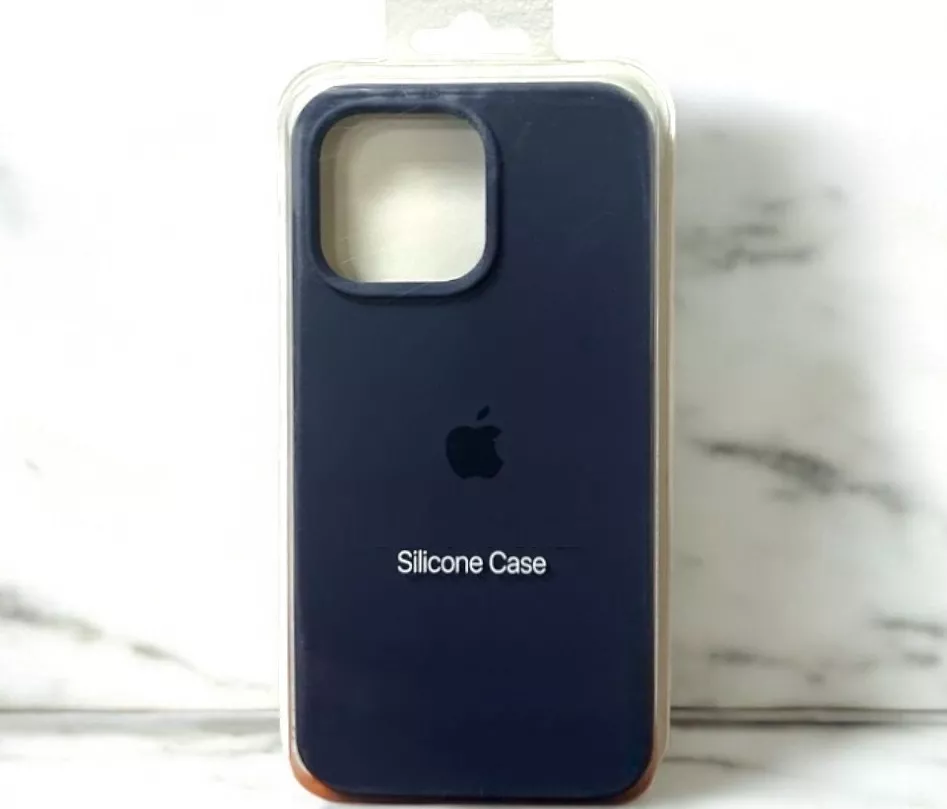 Чехол Silicone Case Full для Apple iPhone 12 Pro Max Midnight Blue - фото 2
