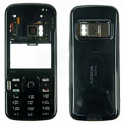 Корпус Nokia N79 с клавиатурой Black