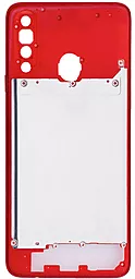 Рамка корпусу Samsung Galaxy A20s A207 Red - фото Рамка корпусу Samsung Galaxy A20s A207 Red