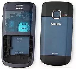 Корпус Nokia C3-00 Blue