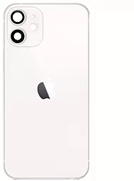 Задняя крышка корпуса Apple iPhone 12 Mini со стеклом камеры Original White