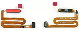 Шлейф Samsung Galaxy A12 A125 / Galaxy A12 Nacho A127 / Galaxy M12 M127, с кнопкой включения, с сканером отпечатка пальца Red - фото Шлейф Samsung Galaxy A12 A125 / Galaxy A12 Nacho A127 / Galaxy M12 M127, с кнопкой включения, с сканером отпечатка пальца Red