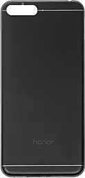 Задняя крышка корпуса Huawei Y6 2018 с логотипом "Honor" Original Black - фото Задняя крышка корпуса Huawei Y6 2018 с логотипом "Honor" Original Black