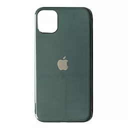 Чехол Epik Soft Glass для Apple iPhone 11 Pro Midnight Green