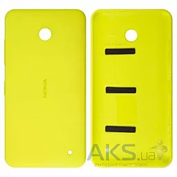 Задняя крышка корпуса Nokia Lumia 630 (RM-976) / 635 (RM-975) / 636 (RM-1027) / 638 Dual Sim (RM-978) Yellow