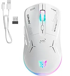 Комп'ютерна мишка Onikuma CW917 White - мініатюра 6 Комп'ютерна мишка Onikuma CW917 White - мініатюра 6