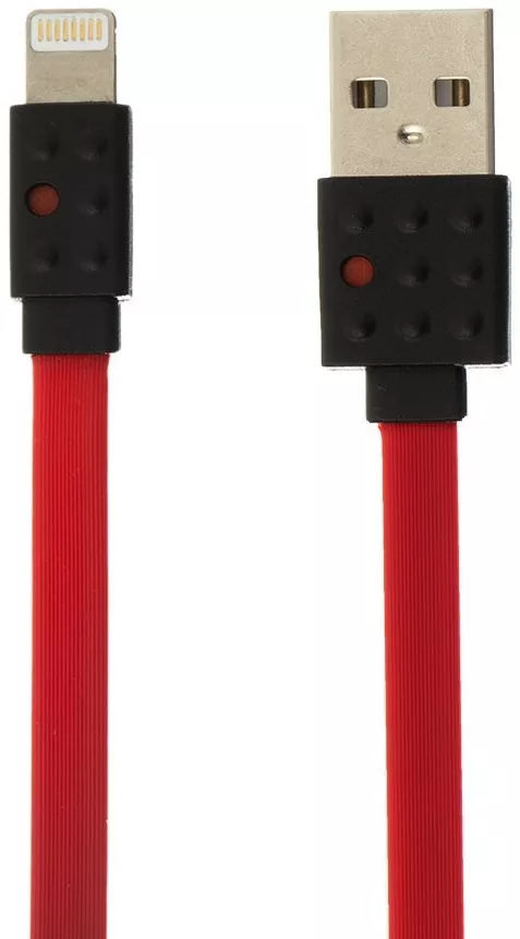 Кабель Remax Proda Lego USB-A - Lightning 10.5w 1.2м cable Red (PC-01i) - фото 3