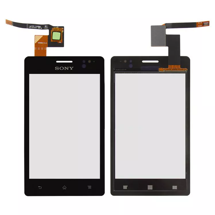 Сенсор (тачскрин) Sony Xperia Go ST27i Black - фото 1