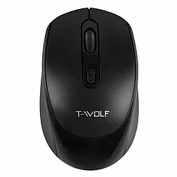 Компьютерная мышка TWolf Q4 2.4G (2020000403067) black - фото Компьютерная мышка TWolf Q4 2.4G (2020000403067) black