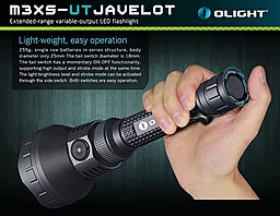 Ліхтарик Olight M3XS-UT Javelot - мініатюра 12