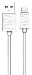 Кабель Joyroom JR-S118 Fast Speed Series USB-A - Lightning 12w 2.4a 1м cable White - фото Кабель Joyroom JR-S118 Fast Speed Series USB-A - Lightning 12w 2.4a 1м cable White