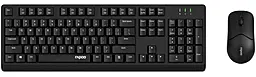 Комплект (клавіатура+мишка) Rapoo X1500 Wireless Black - фото Комплект (клавіатура+мишка) Rapoo X1500 Wireless Black