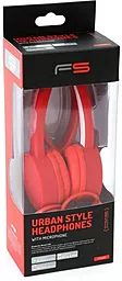 Навушники OMEGA Freestyle FH-3920 Red - мініатюра 5