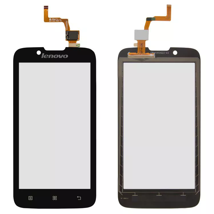 Сенсор (тачскрін) Lenovo A328, A328T, A338, A338T Black - фото 1