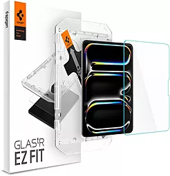 Защитное стекло Spigen EZ FIT GLAS.TR для iPad Pro 11'' (2024) Clear (AGL07788) - фото Защитное стекло Spigen EZ FIT GLAS.TR для iPad Pro 11'' (2024) Clear (AGL07788)