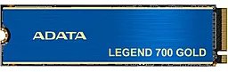 SSD Накопитель ADATA Legend 700 Gold 2TB M.2 NVMe (SLEG-700G-2TCS-S48) - фото SSD Накопитель ADATA Legend 700 Gold 2TB M.2 NVMe (SLEG-700G-2TCS-S48)
