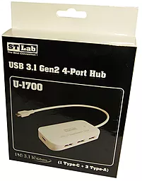Мультипортовый USB-A хаб ST-Lab U-1700 USB 3.1 Gen2 White - миниатюра 4