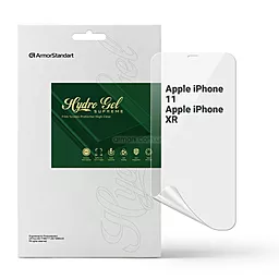 Гидрогелевая пленка ArmorStandart Supreme для Apple iPhone 11 / XR (ARM66273) - фото Гидрогелевая пленка ArmorStandart Supreme для Apple iPhone 11 / XR (ARM66273)