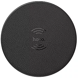 Беспроводное (индукционное) зарядное устройство Hoco CW14 1a wireless charger black - фото Беспроводное (индукционное) зарядное устройство Hoco CW14 1a wireless charger black
