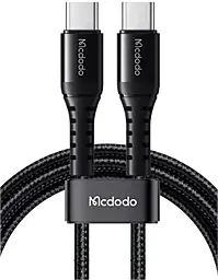 USB PD кабель McDodo USB Type-C - Type-C 60w 3a 3m data cable Black (CA-5642) - фото USB PD кабель McDodo USB Type-C - Type-C 60w 3a 3m data cable Black (CA-5642)