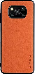 Чехол AIORIA Textile Xiaomi Poco X3 NFC Orange