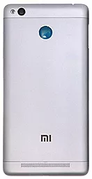 Задняя крышка корпуса Xiaomi Redmi 3S со стеклом камеры Original Dark Grey - фото Задняя крышка корпуса Xiaomi Redmi 3S со стеклом камеры Original Dark Grey