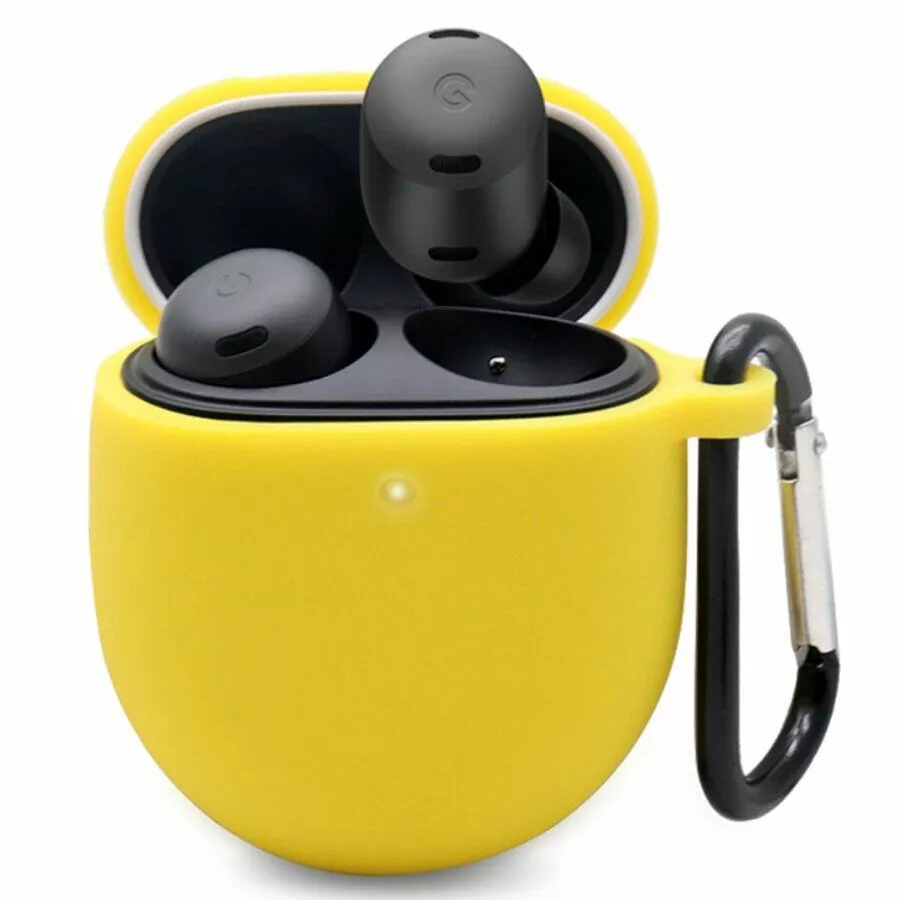 Чехол BeCover Silicone Case для Google Pixel Buds Pro Yellow (709581) - фото 1