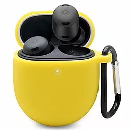 Чехол BeCover Silicone Case для Google Pixel Buds Pro Yellow (709581)