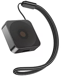 Беспроводное (индукционное) зарядное устройство Hoco CW56 0.5a wireless charger black - фото Беспроводное (индукционное) зарядное устройство Hoco CW56 0.5a wireless charger black