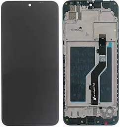 Дисплей ZTE Blade A5 2020 (SKI608-B22 V0.1) с тачскрином и рамкой, Black