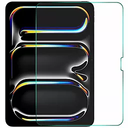 Защитное стекло BeCover для Apple iPad Pro 13" M4 2024 Clear (711674) - фото Защитное стекло BeCover для Apple iPad Pro 13" M4 2024 Clear (711674)