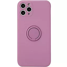 Чехол Epik TPU Candy Ring Full Camera для Apple iPhone 12 Pro Max (6.7")  Лиловый / Lilac Pride