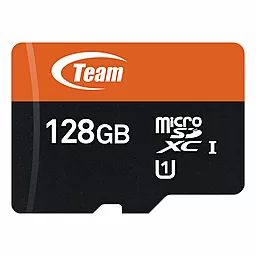 Карта памяти Team microSDXC 128GB Class 10 UHS-1 U1 + SD-адаптер (TUSDX128GUHS03) - миниатюра 2