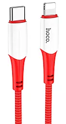 USB PD Кабель Hoco X70 Ferry 20W USB Type-C - Lightning Cable Red