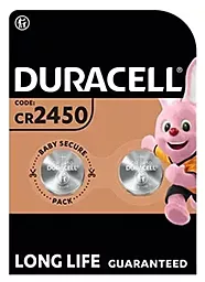 Батарейки Duracell CR2450 Li-ion BL 2шт.