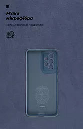 Чехол ArmorStandart ICON Case для Samsung Galaxy A53  Dark Blue (ARM61657) - миниатюра 6