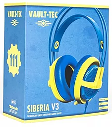 Наушники Steelseries Siberia v3 Fallout 4 Edition Blue/Yellow - миниатюра 3