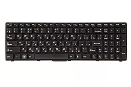 Клавиатура для ноутбука Lenovo B570 B590 V570 фрейм (KB311538) PowerPlant черная