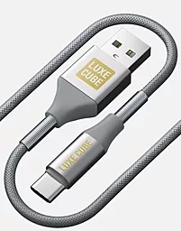 USB Кабель Luxe Cube Armored USB Type-C Cable Grey