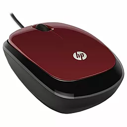 Компьютерная мышка HP X1200 USB Flyer (H6F01AA) Red - миниатюра 2