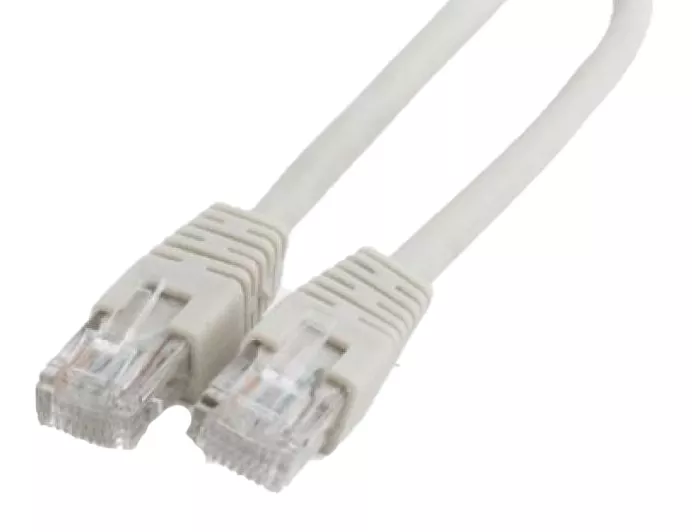 Патч-корд RJ-45 20м Cablexpert Cat. 6 UTP серый (PP6U-20M) - фото 1