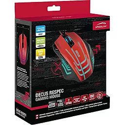 Компьютерная мышка Speedlink Decus Respec (SL-680005-BKRD) Black/Red - миниатюра 5