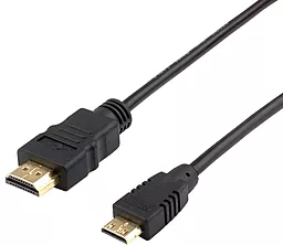 Видеокабель MediaRange HDMI - mini HDMI М-М 1.5 м Black (MRCS165) - миниатюра 3