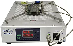 Паяльная станция с преднагревателем плат AOYUE Int 863 (преднагреватель плат, 850Вт) - миниатюра 3