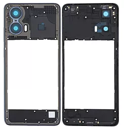 Рамка корпусу Motorola Moto G24 XT2423 зі склом камери Matte Charcoal