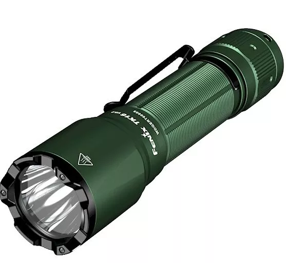 Фонарик аккумуляторный Fenix TK16 V2.0 (1x21700) Зелёный - фото 1