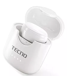 Блютуз гарнитура Tecno Minipods M1 White (4895180759475) - миниатюра 2