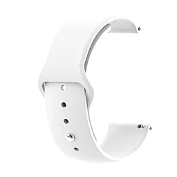 Сменный ремешок ArmorStandart для умных часов Silicon Watch Strap 20mm (ARM60518) White